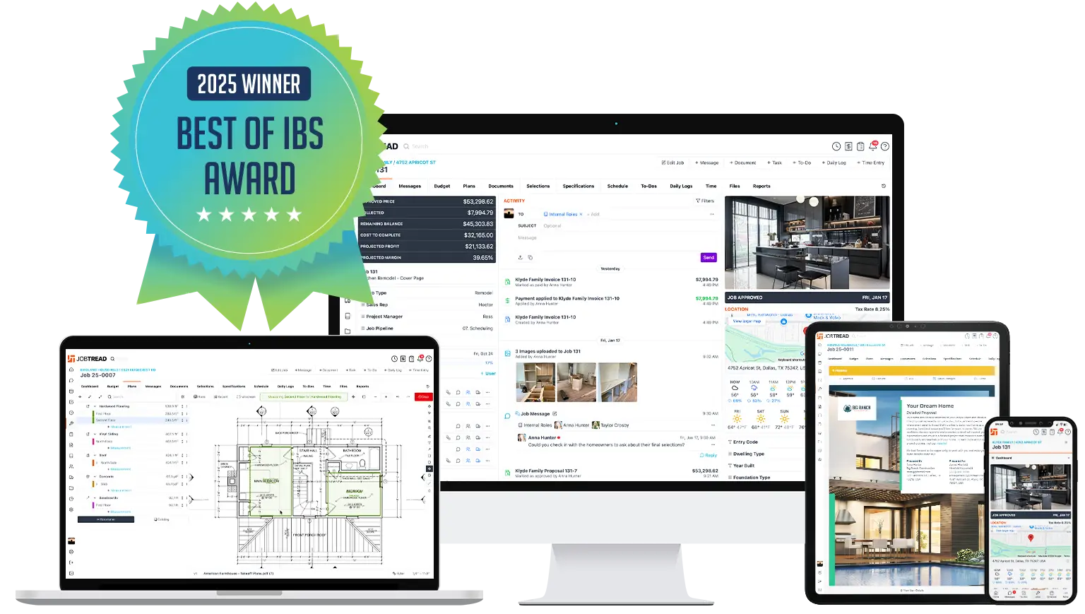 JobTread construction management software