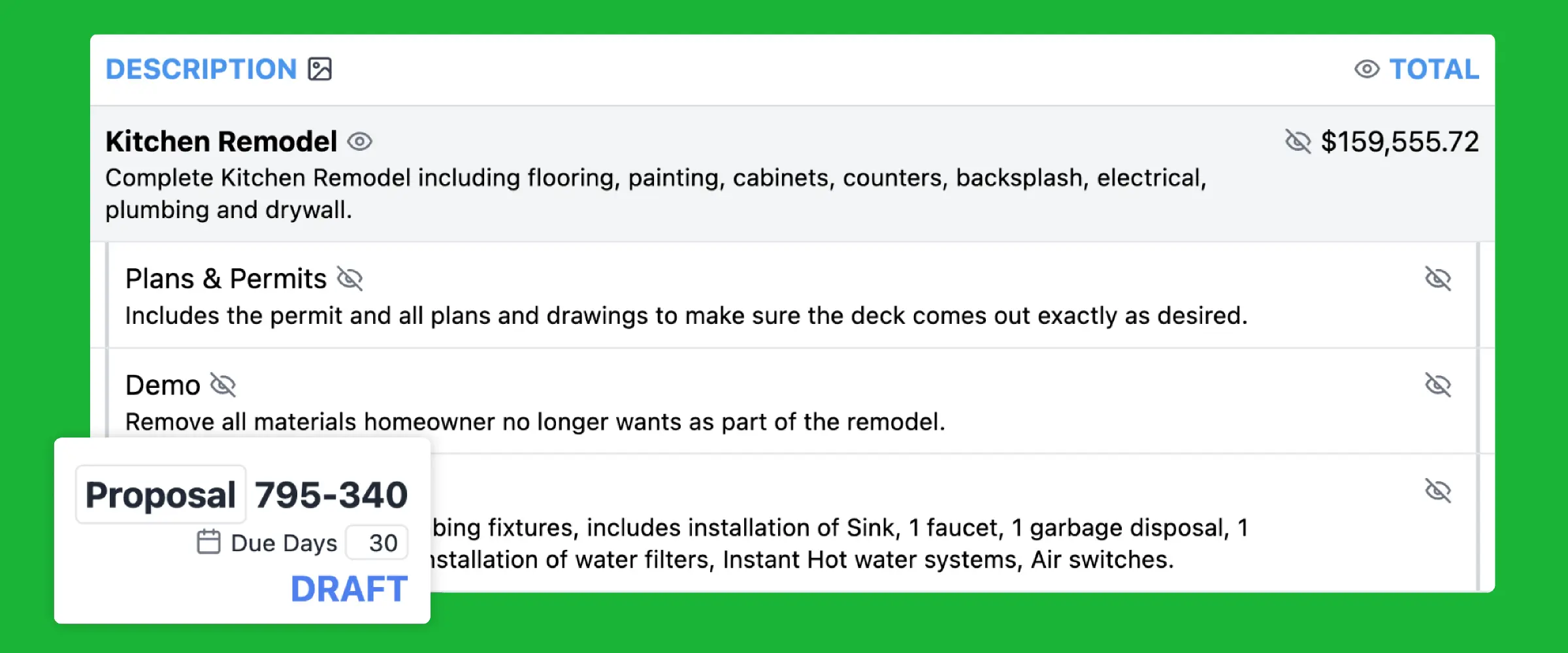 Construction Estimate Templates