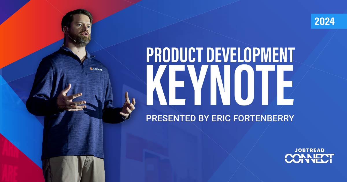 Product Development Keynote JobTread Connect 2024 JobTread Webinar