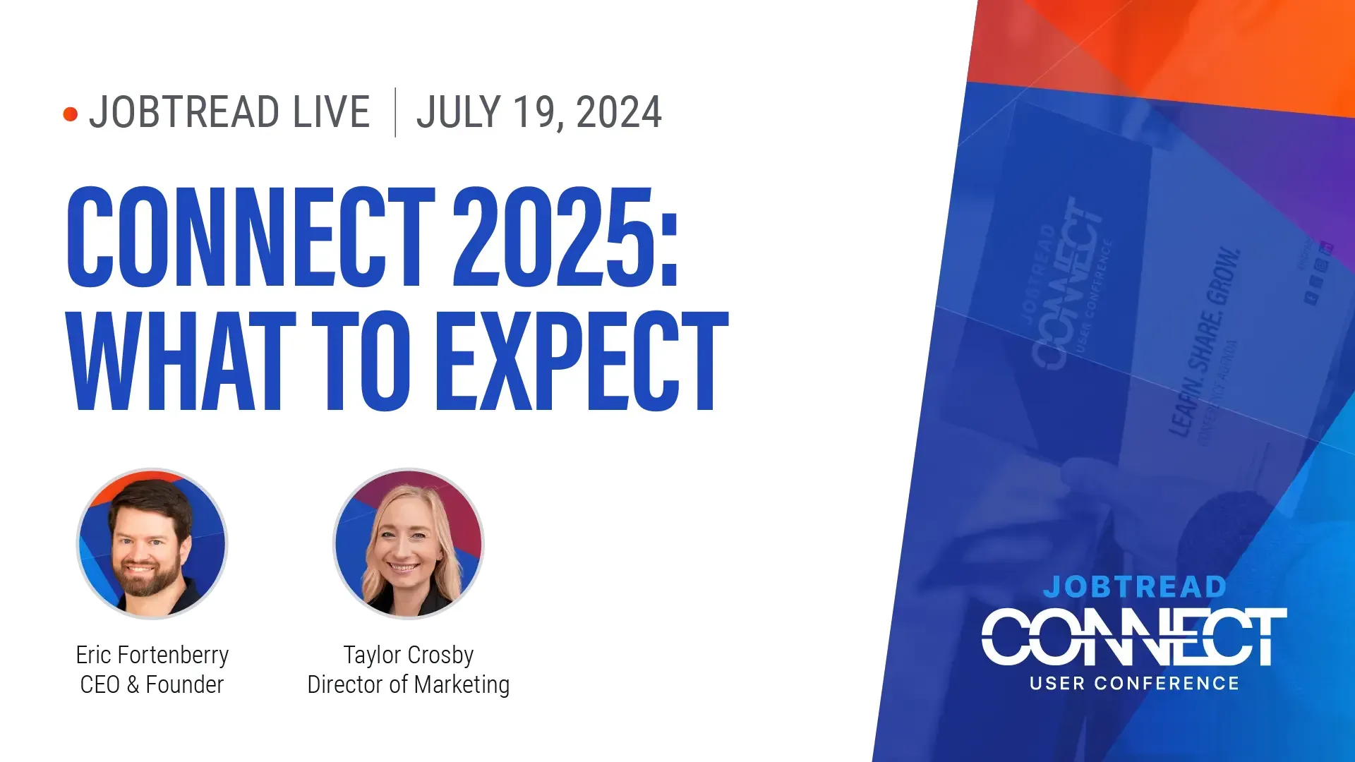 Connect 2025: What to Expect | JobTread Webinar