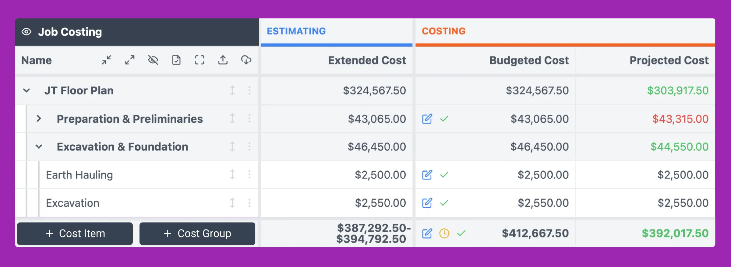 Construction Job Consting